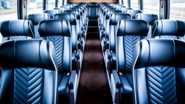 bloomington 54 passenger charter bus rental
