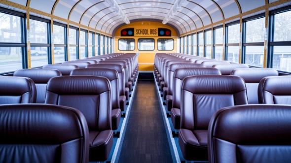 bloomington school bus rental inside