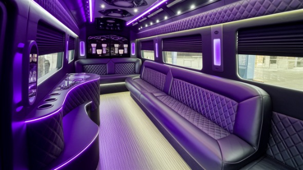 sprinter limo rental interior joliet